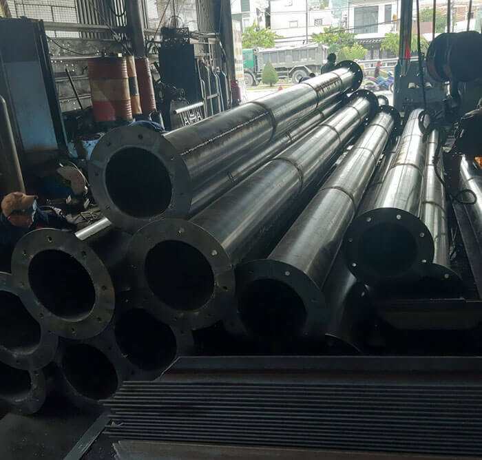 Gia công cơ khí ống nước thủy lợi tại Đà Nẵng
