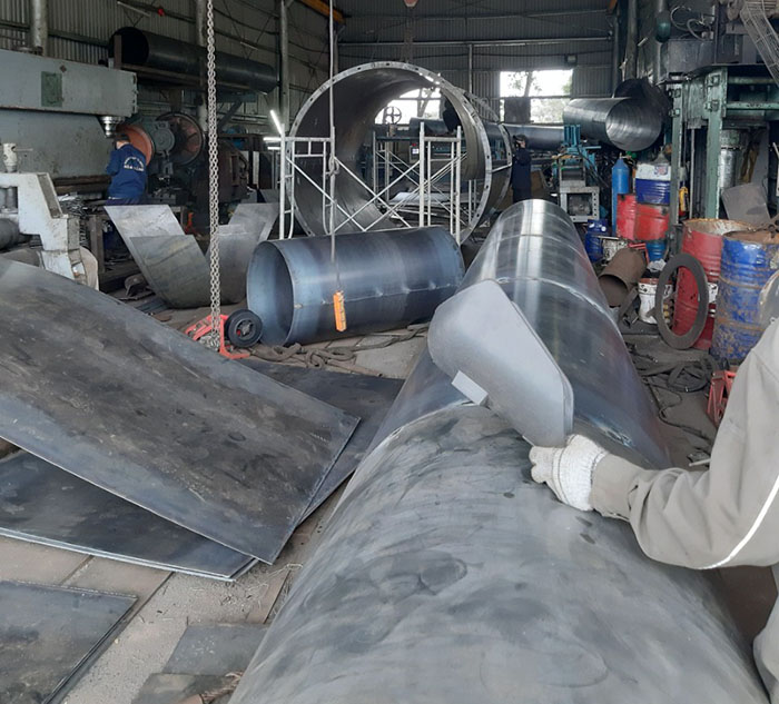 Gia công ván khuôn đổ trụ cầu tại Đà Nẵng