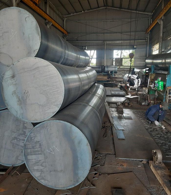 Gia công ván khuôn đổ trụ cầu tại Đà Nẵng